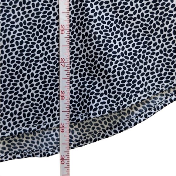 Michael Kors mens button down shirt black and white size S - Picture 5 of 8